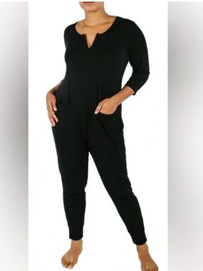 Smash + Tess Always Romper Black Midnight XL